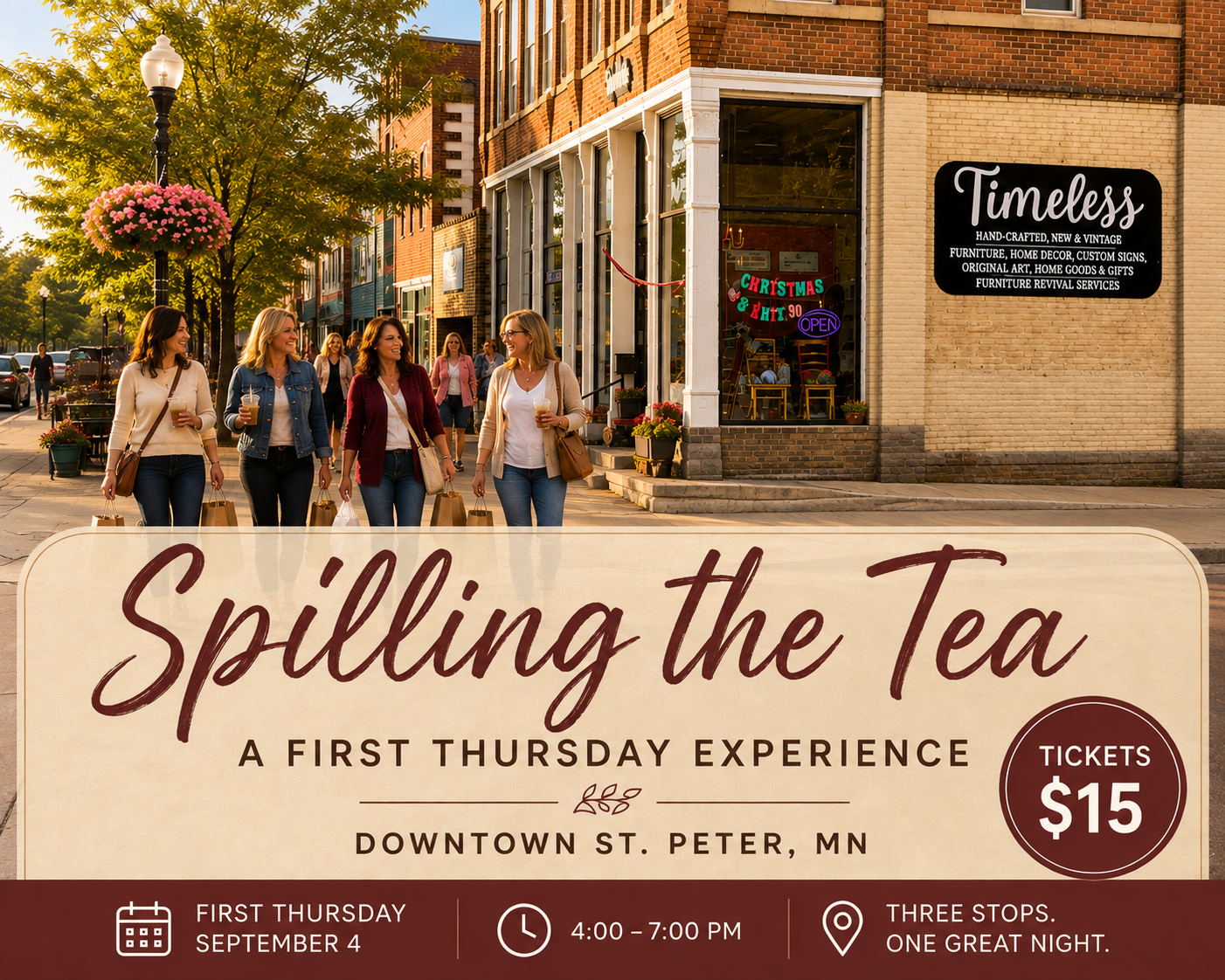 Spilling the Tea – A First Thursday Experience